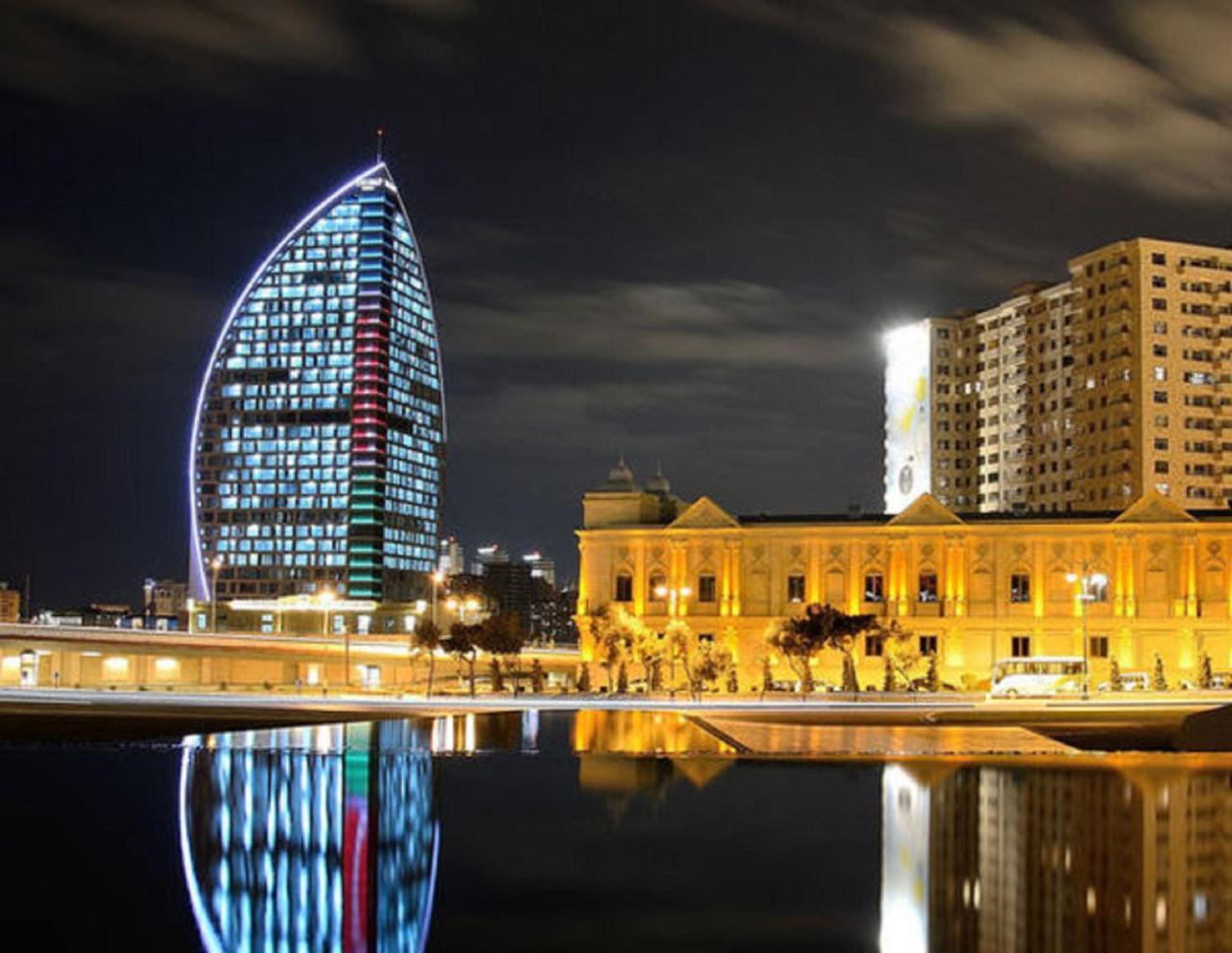 Sharq Plaza Hotel Baku Exterior foto